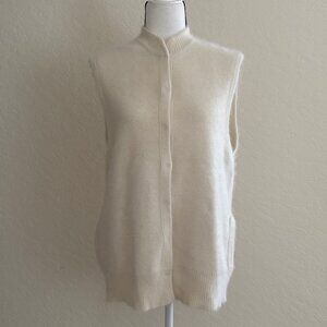 Raquel Allegra Vest Size 1 M White